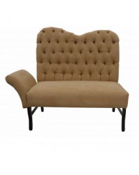 Sillon Capitonado Kaia Fabou Muebles - Beige - Envío Gratuito