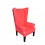 Sillón Vintage Individual Oregon Rojo