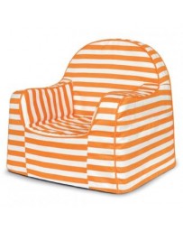 PKFFLROS Sillon de rayas-Naranja - Envío Gratuito