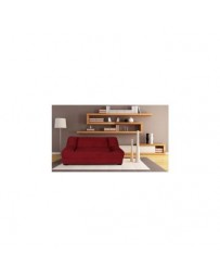 Sofá Cama Futon Liviana 3 Posiciones-Rojo - Envío Gratuito