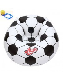 Impermeable PVC Inflable Sofá Soccer Fútbol Bolso Silla Portátil Recreativo Esquina Sofa Con Bomba - Envío Gratuito