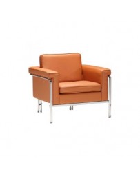 Sillon Individual marca Zuo modelo Singular - naranja / 900162 - Envío Gratuito