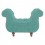 Sillón Acapitonado, Vintage Home Designe, Elsa, Madera De Pino Acapitonado- Turquesa