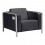 Sillon Individual marca Zuo modelo Thor - negro 100385