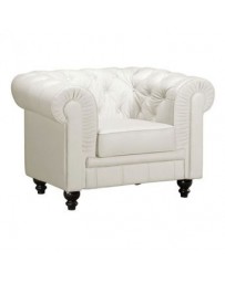 Sillon Individual marca Zuo modelo Aristocrat - blanco 900101 - Envío Gratuito