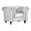 Sillon Individual marca Zuo modelo Aristocrat - plata / 900102