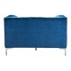 Sillon Individual marca Zuo modelo Providence con brazos - terciopelo azul 900279 - Envío Gratuito