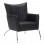 Silla ocasional marca Zuo modelo Ostend - negro / 500508
