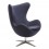 Silla ocasional marca Zuo modelo Skien - gris / 500301