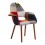 Silla ocasional marca Zuo modelo Moshe - multicolor / 500349