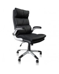 Sillón Directivo En Color Negro Mod. JM-7198-3 - Envío Gratuito