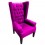 Sillón Individual Rosa, Vintage Home Designe, Century Gray, Tapizado y Acolchonado- Rosa Fiusa