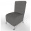 Turin Desales sillon Turin tapizado en Vinipiel-Gris