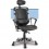 Silla Sillon Ejecutivo Europeo Respaldo Alto En Piel Y Base Cromada