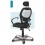 Silla sillon Ejecutivo Respaldo Alto En Malla Y Base Cromada B