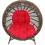 Sillón Lounge H & G España 2013138L1 1 Pza-Bronce/Rojo