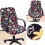 Oficina Funda de Silla Giratoria Cubierta de Silla Sillón Cremallera lateral M