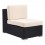 Sillon individual para exterior marca Zuo modelo Cartagena sin brazos - espresso / 703656