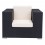 Sillon individual para exterior marca Zuo modelo Cartagena con brazos - espresso / 703654