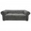 Sofa Olimpo De Fabou - Gris, Capitonado, Suede