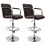 Set de 2 Bancos para Barra Portrading 335F-Chocolate