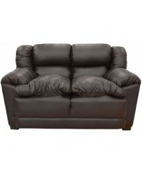 Love Seat Moderno Bom Fabuebles Chocolate - Envío Gratuito