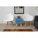 Set 2 Sillón Keiä Eames Blancos - Envío Gratuito