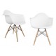 Set 2 Sillón Keiä Eames Blancos - Envío Gratuito