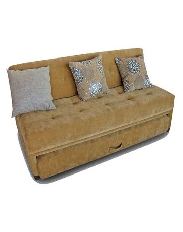 Sofa Cama Mueblemoda Duplex Nante-Café - Envío Gratuito