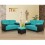 Sala Holanda 2-2-T 3 Plazas-Azul Aqua