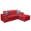 Sala Chicago con Sonido Smartphone - Rojo