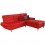 Sala Esquinera Mueblemoda Alice-Rojo