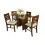 Desayunador Guinea con 4 Sillas Angel Madera Pino