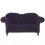 Love Seat Keiä Retro Vänha-Purpura Terciopelo