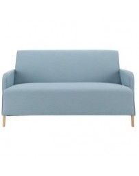 Sofá-The H design-Sofa Duo-azul pastel - Envío Gratuito