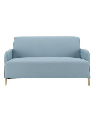 Sofá-The H design-Sofa Duo-azul pastel - Envío Gratuito