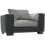 Sillón Trani Curry & Flother -Gris con Negro