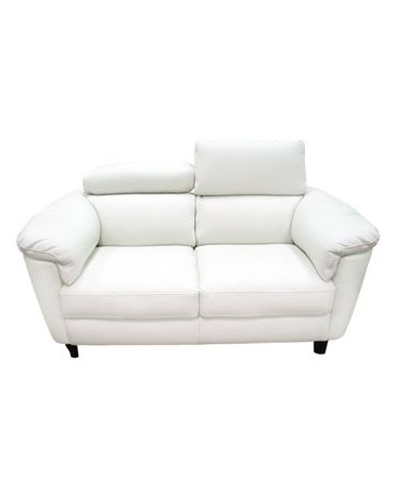 Sofá Love Seat Camerino Flother - Blanco - Envío Gratuito