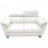 Sofá Love Seat Camerino Flother - Blanco