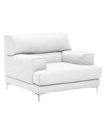 Sillón Sudoku Flother - Blanco - Envío Gratuito