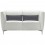 Sofá Love Seat Josa Flother - Blanco