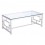 Mesa de centro marca Zuo modelo Geranium - acero inoxidable 100183