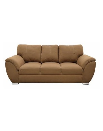 Sofa Moderno Pekin Fabou Muebles Nogal - Envío Gratuito