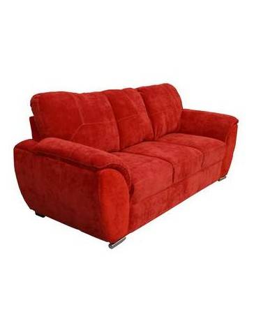 Sofa Moderno Pekin Fabou Muebles - Rojo - Envío Gratuito