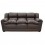 Sofa Moderno Bom Fabou Muebles Chocolate