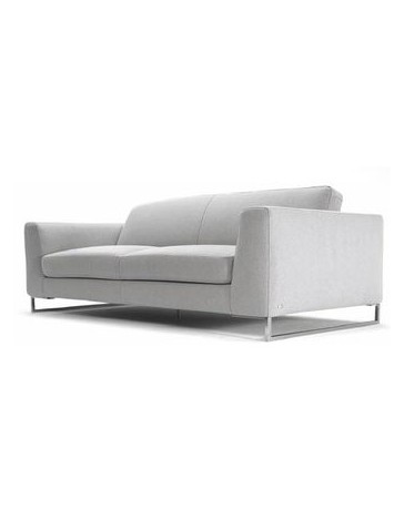 Sofa Mueblemoda Soleto-Gris Plata - Envío Gratuito