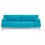 Love Seat Mueblemoda Host Curry-Azul