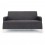Sofá-The H design-Sofa Duo-gris antracita