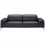 Sofá Borghese Flother - Negro