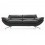 Sofa Mueblemoda Corsia Flotter-Negro